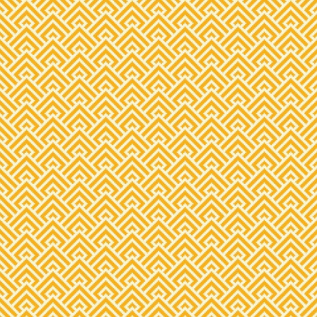 Canary Yellow Rhombus Wallpaper