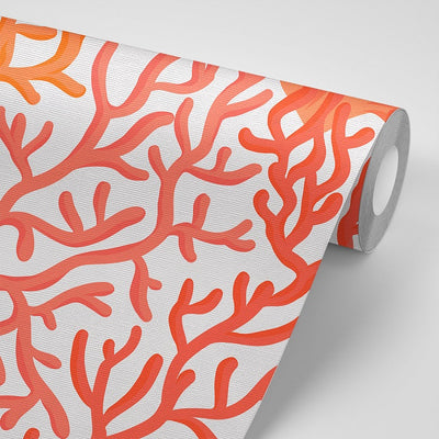 Coral removable wallpaper