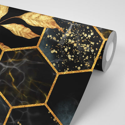 Gold Marble Removable Wallpaper