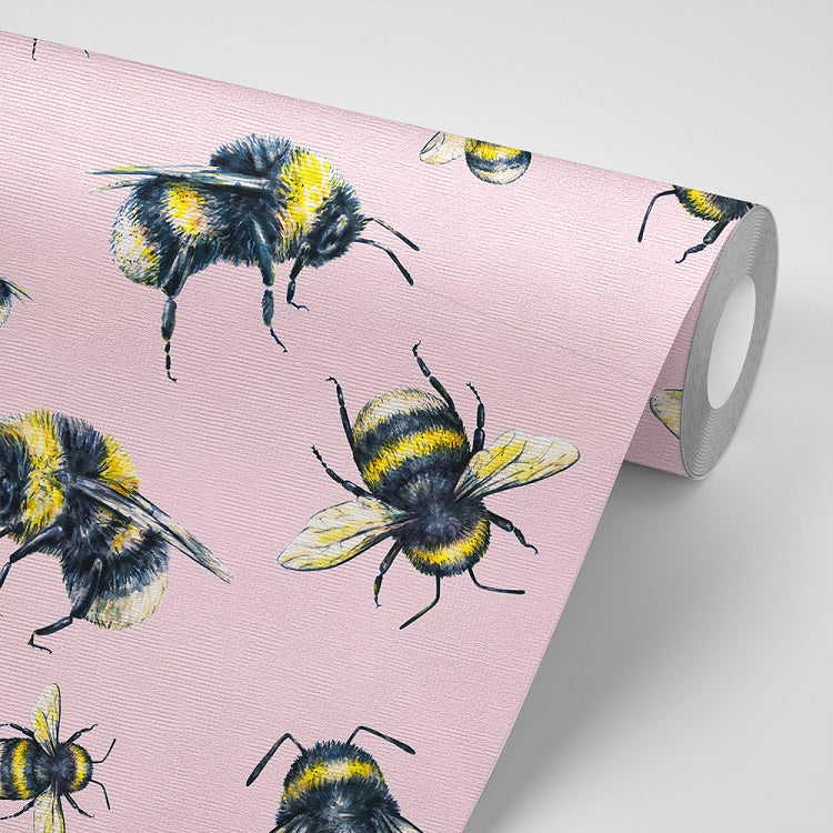Honey Bees removable wallpper
