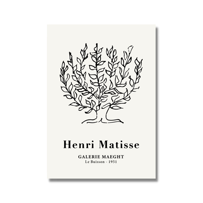 Matisse Tree poster Print