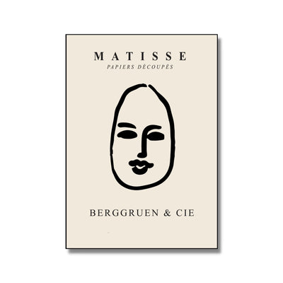 Matisse Face Poster Print