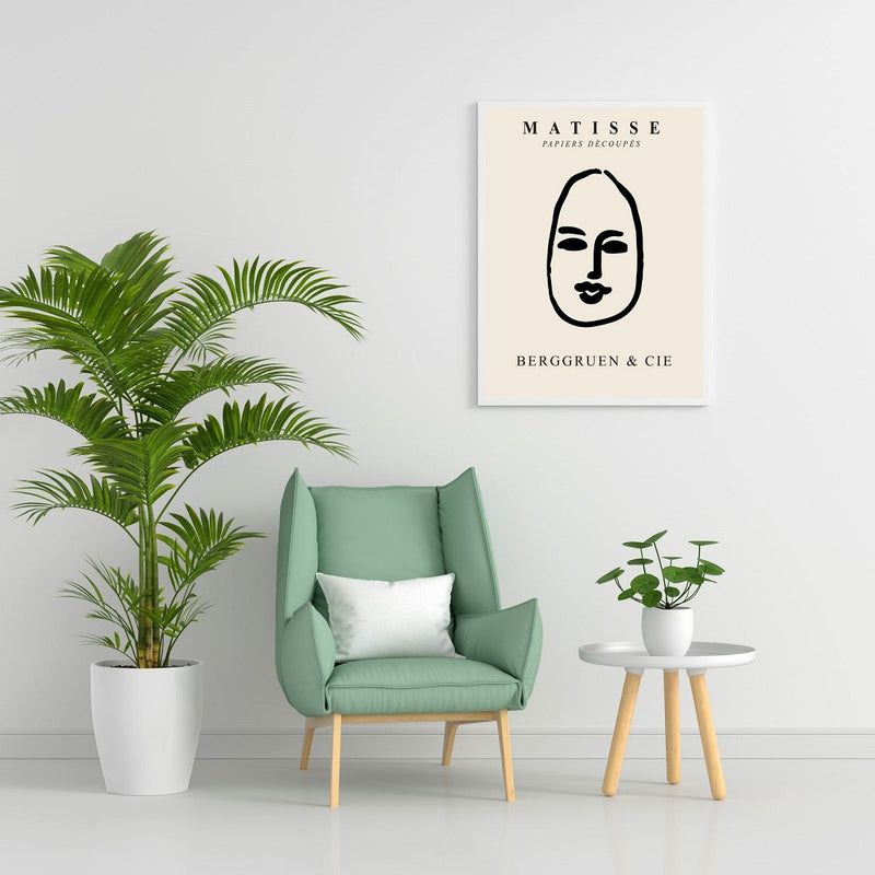 Matisse Face Poster Print
