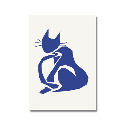 Matisse cat poster print