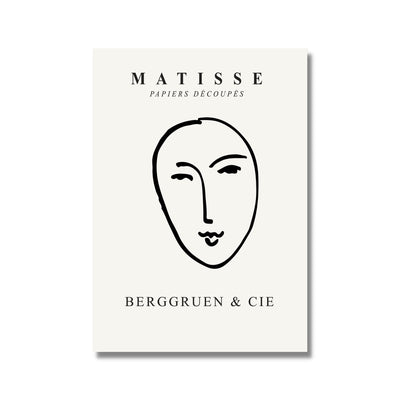 Matisse Mask poster print