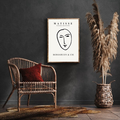Matisse Mask poster print