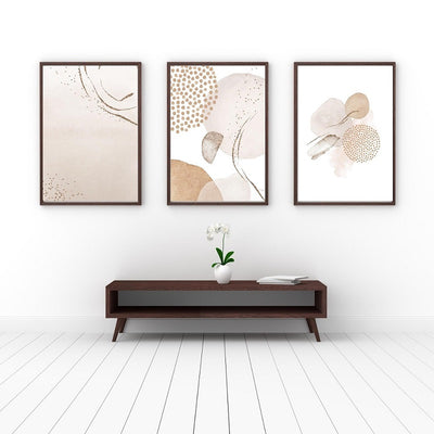 Beige Watercolour Print Gallery Wall Collection