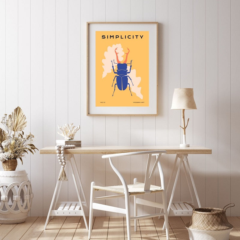 Cockroach poster print