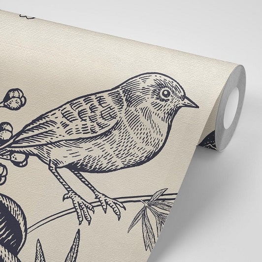 Vintage Nature Removable Wallpaper Roll