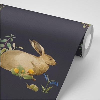 Woodland Creatures removable Wallpaper Roll